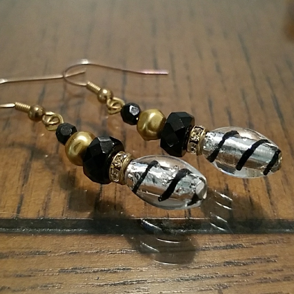 Italian Glass Earrings